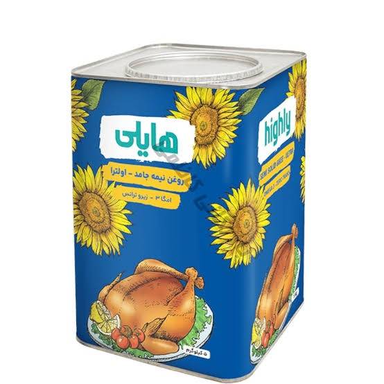 هایلی روغن نیمه جامد 5کیلوگرم